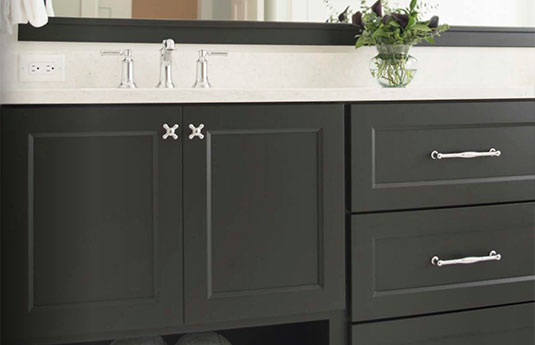 Belwith-Keeler-3 bathroom sink with Belwith-Keeler pulls